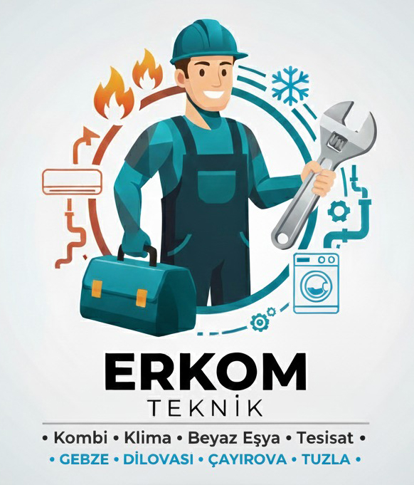 erkom teknik servis logo